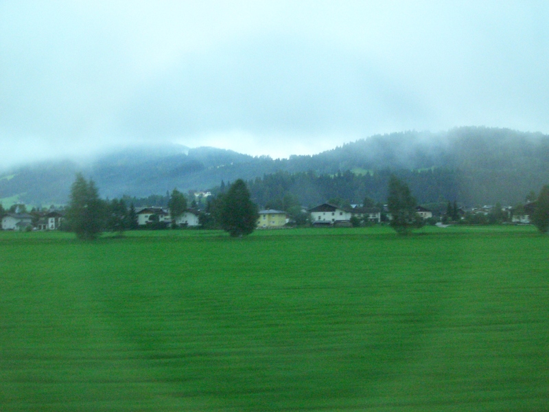 Austrian morning mist