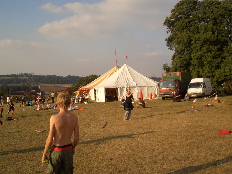 The field including Moving Finger and Big Top