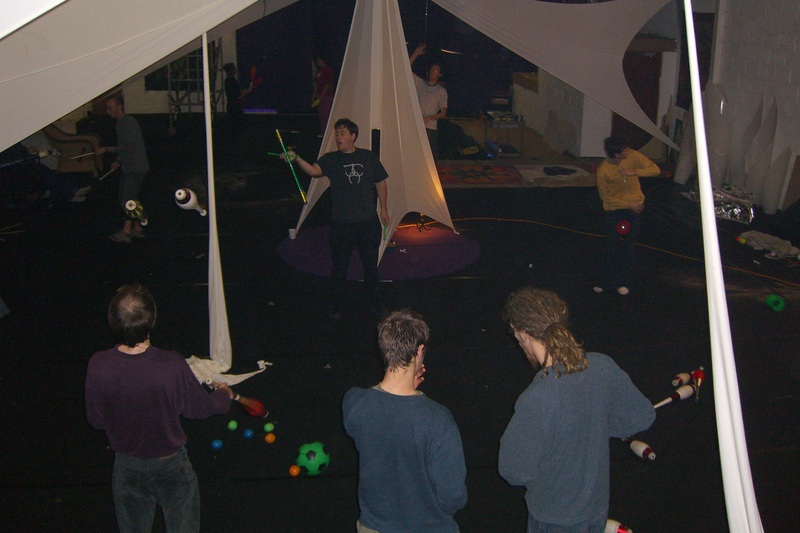 Juggling at the Synergy Centre