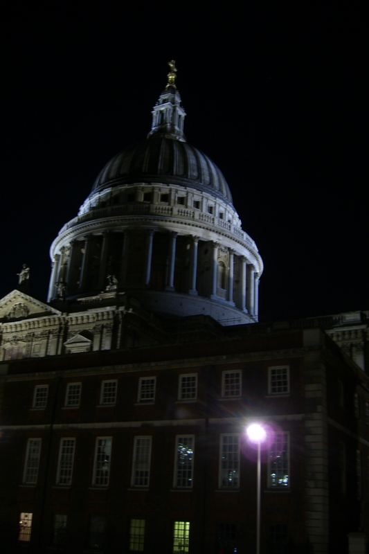 Dome of St Pauls, from Paternoster Sq