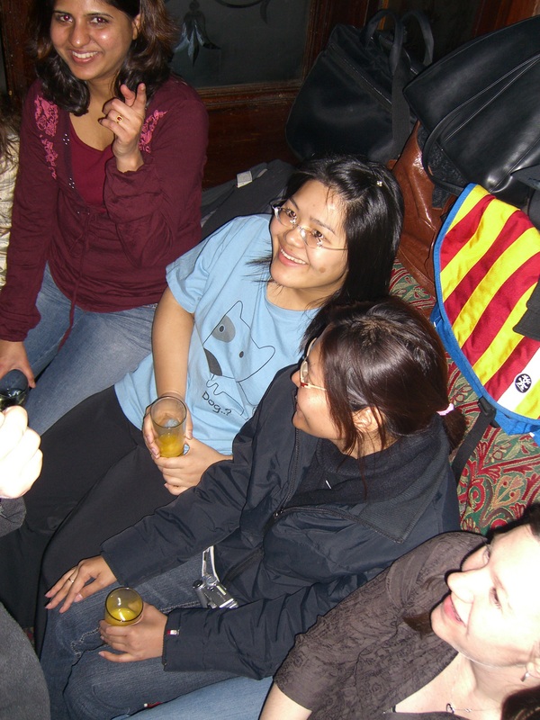 Archana, Lisa, Bubpa and Jacqui