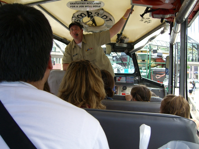 Our guide explains safety on the DUKW