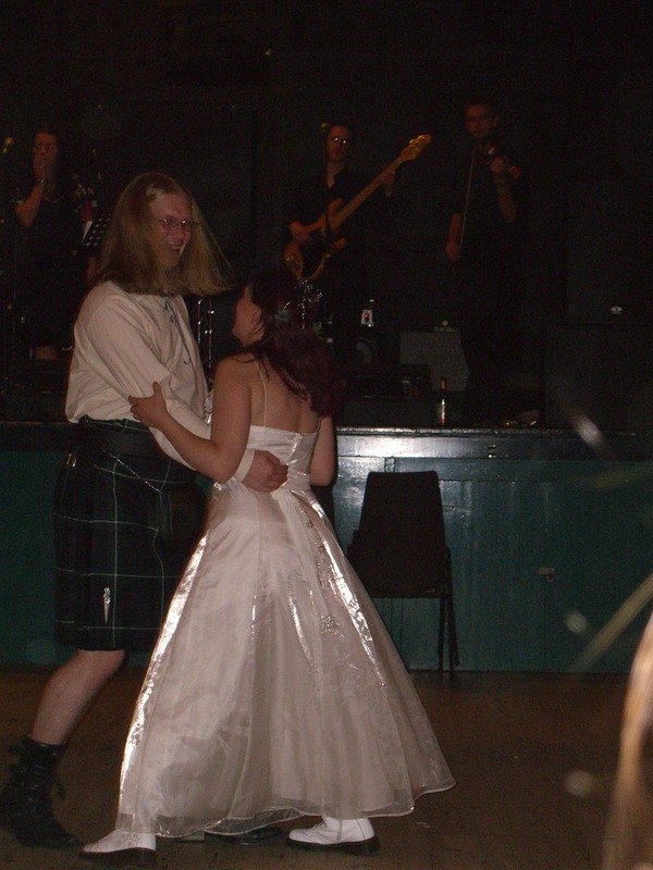 The first dance as a couple