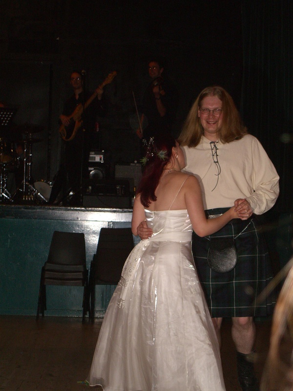 The first dance as a couple
